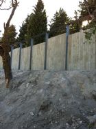 Wood-imitation fencing