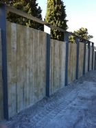 Murs de fermeture imitation bois